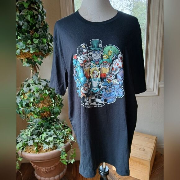 NWT MAD HATTER HIDE AWAY SMOKE SHOP Graphic Design 2XL - Picture 1 of 9